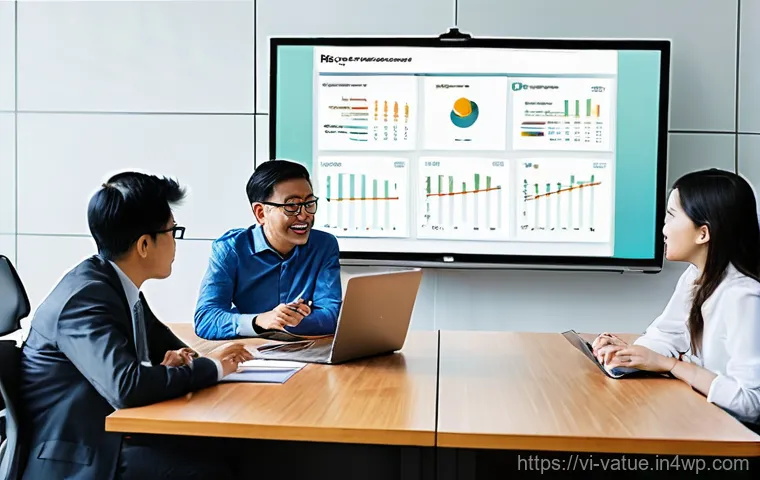 가치 기반 우선순위화 기법 비교 - **Eisenhower Matrix - Clarity Amidst Chaos:** A well-dressed, confident young Vietnamese woman (20s-...