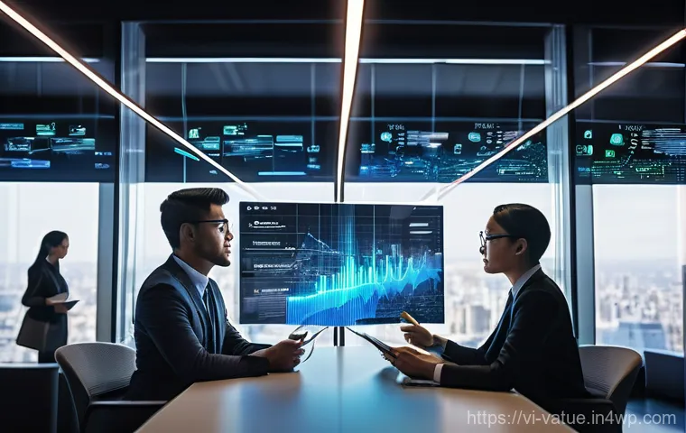 가치 기반 우선순위화의 파트너십 모델 - **Prompt:** "A diverse group of modern business professionals, including men and women of various et...