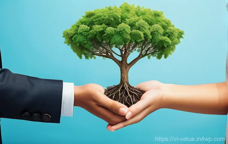 가치 기반 우선순위화의 파트너십 모델 - **Prompt:** "A diverse group of modern business professionals, including men and women of various et...